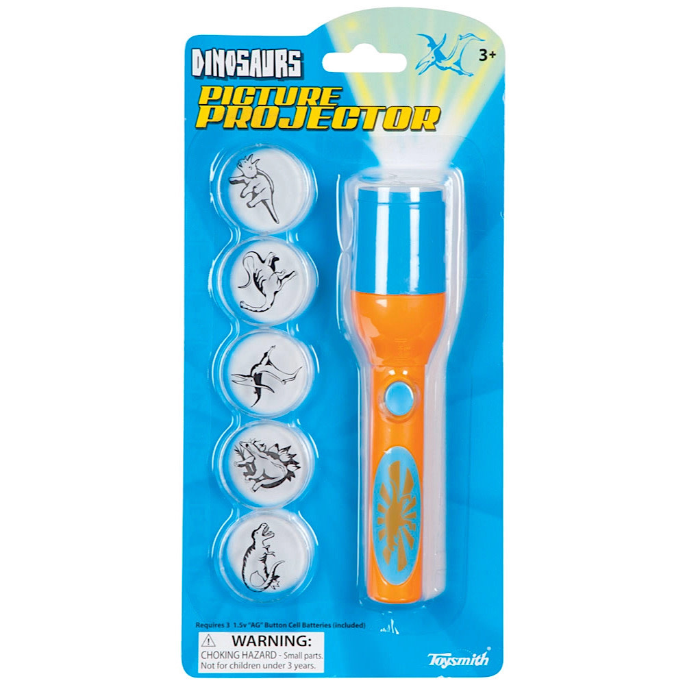 Mini LED Projector - Assorted - Space/Jungle/Dinosaur