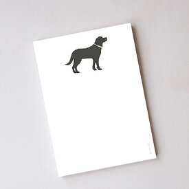 Sara Fitz Sara Fitz Notepad - Black Pup
