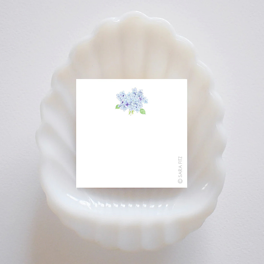 Sara Fitz Sara Fitz Notelet - Hydrangea