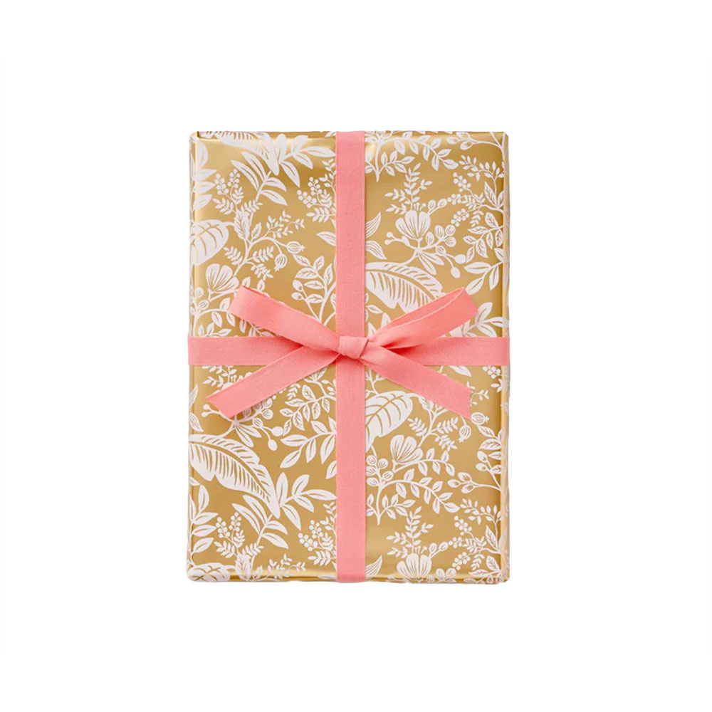 Rifle Paper Co. -  Continuous Wrapping Paper - Canopy Gold
