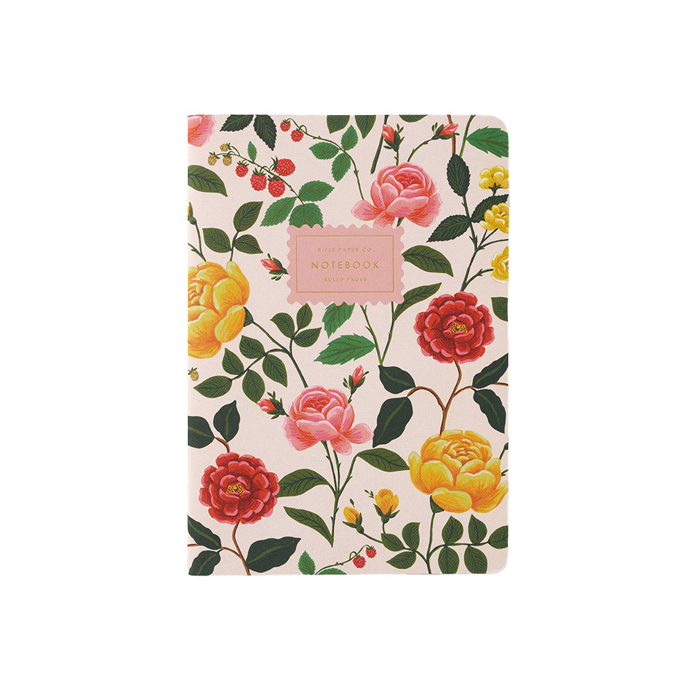 Rifle Paper Co. - Set of 3 Notebooks - Roses