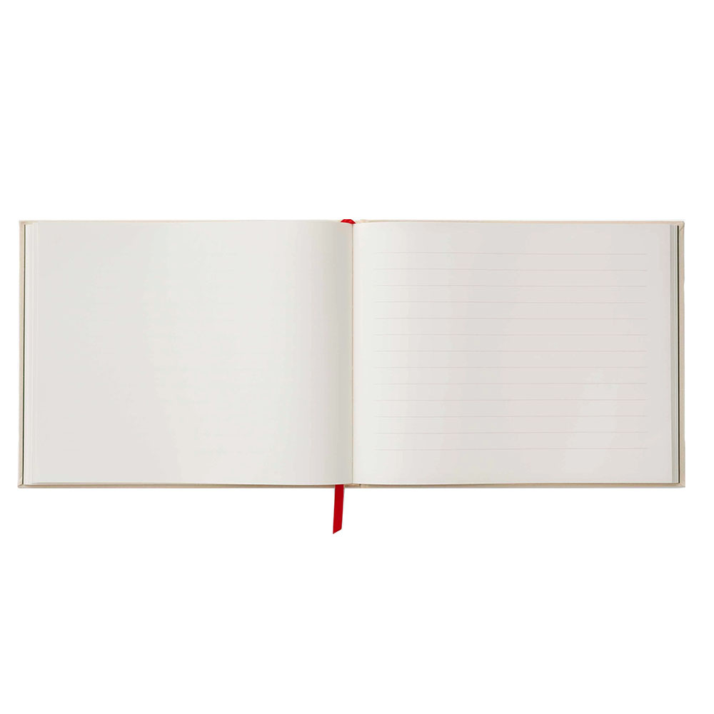 Rifle Paper Co. - Embroidered Guest Book - Christmastide Pomegranate