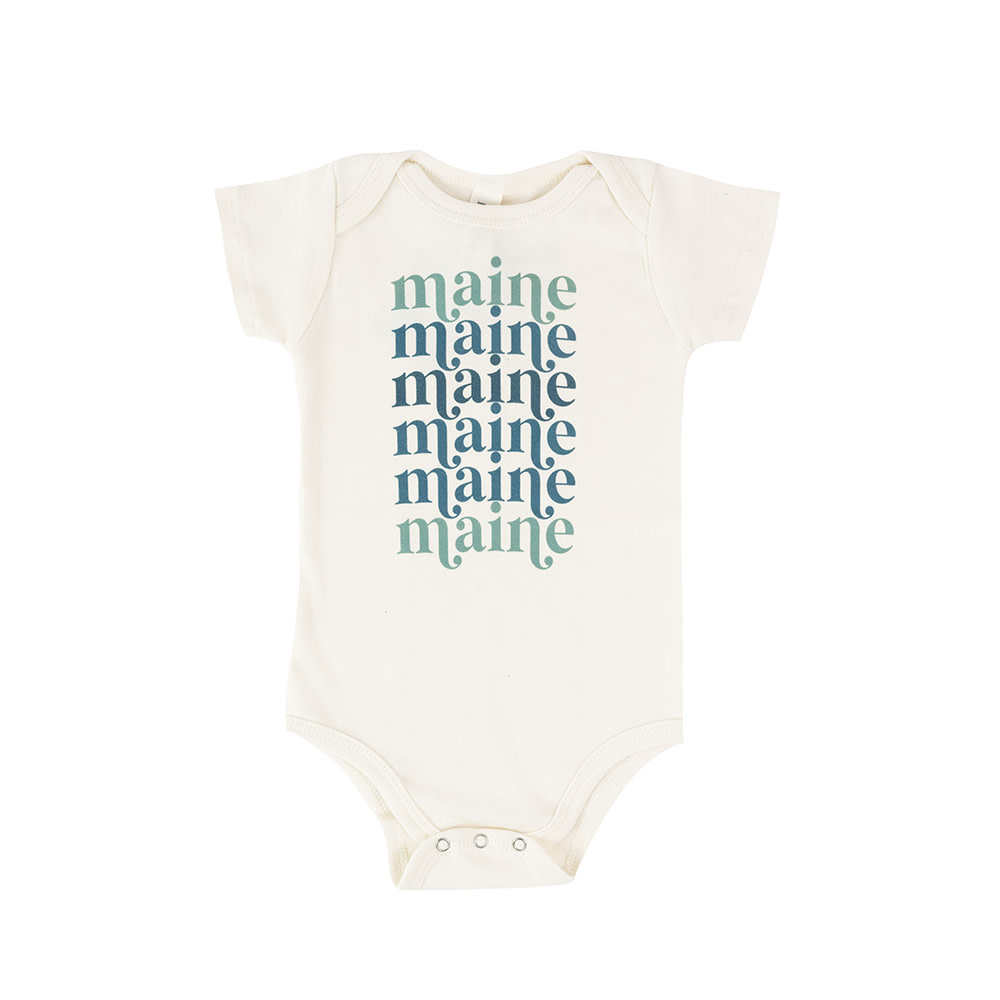 Morado Designs Morado Designs Onesie - Green Maine
