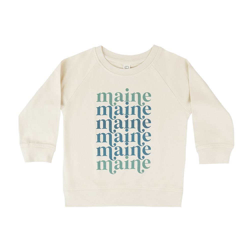 Morado Designs - Pullover - Moonbeam Repeat Maine - Green -