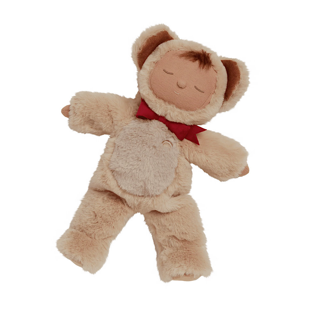Olli Ella Olli Ella Cozy Dinkum Teddy Doll - Crumble - Sand