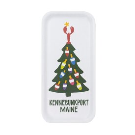 Trays4Us Daytrip Society Small Tray - Kennebunkport Holiday Buoy Tree