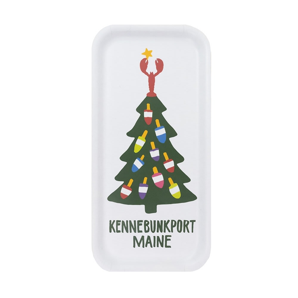 Daytrip Society Small Tray - Kennebunkport Holiday Buoy Tree