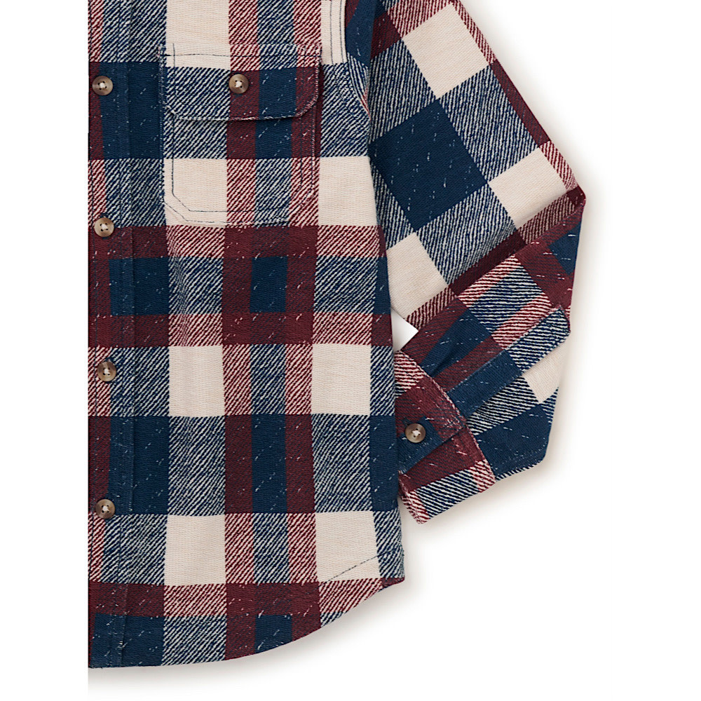 Tea Collection Knit Shacket - Cappadocia Plaid