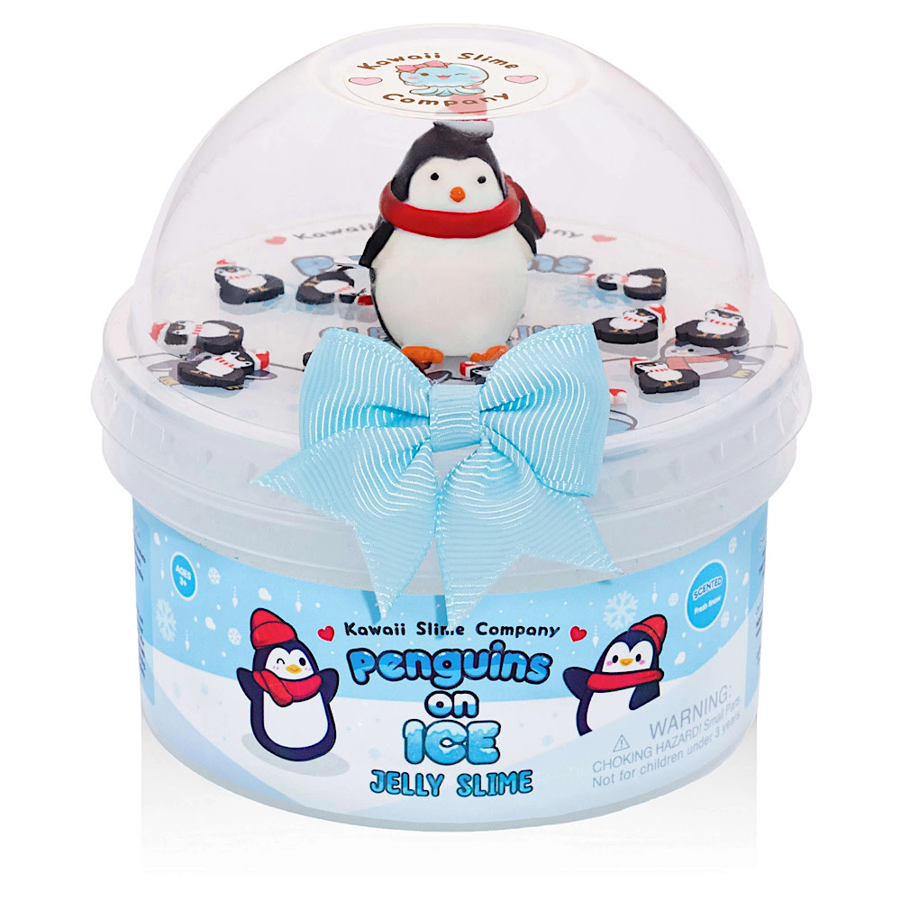 Kawaii Slime - Penguin On Ice Jelly Slime