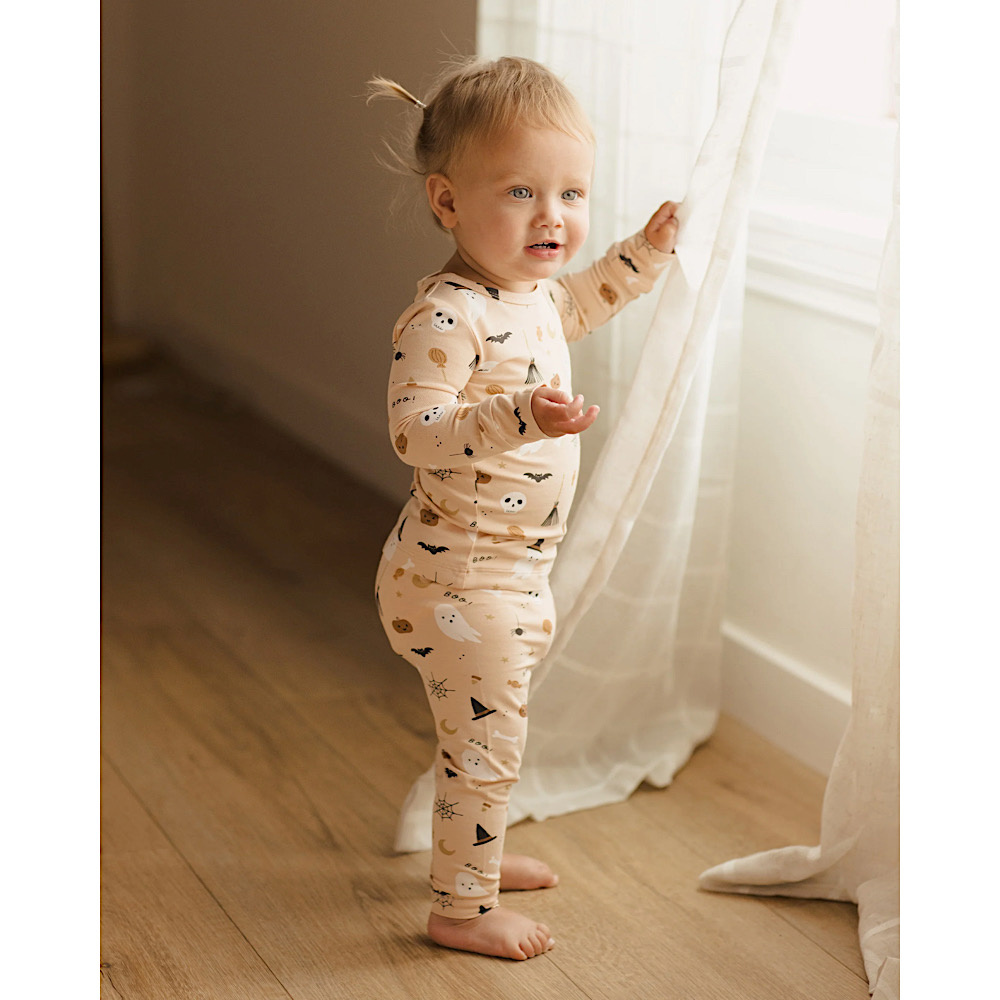 Quincy Mae Bamboo Pajama Set - Halloween