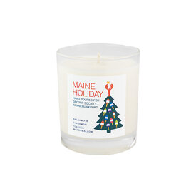 Daytrip Society Maine Holiday Buoy Tree Candle