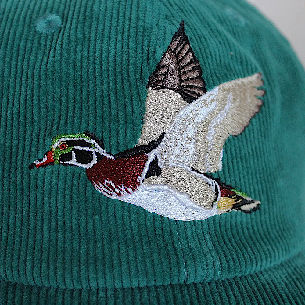 Bird Collective Corduroy Hat - Wood Duck