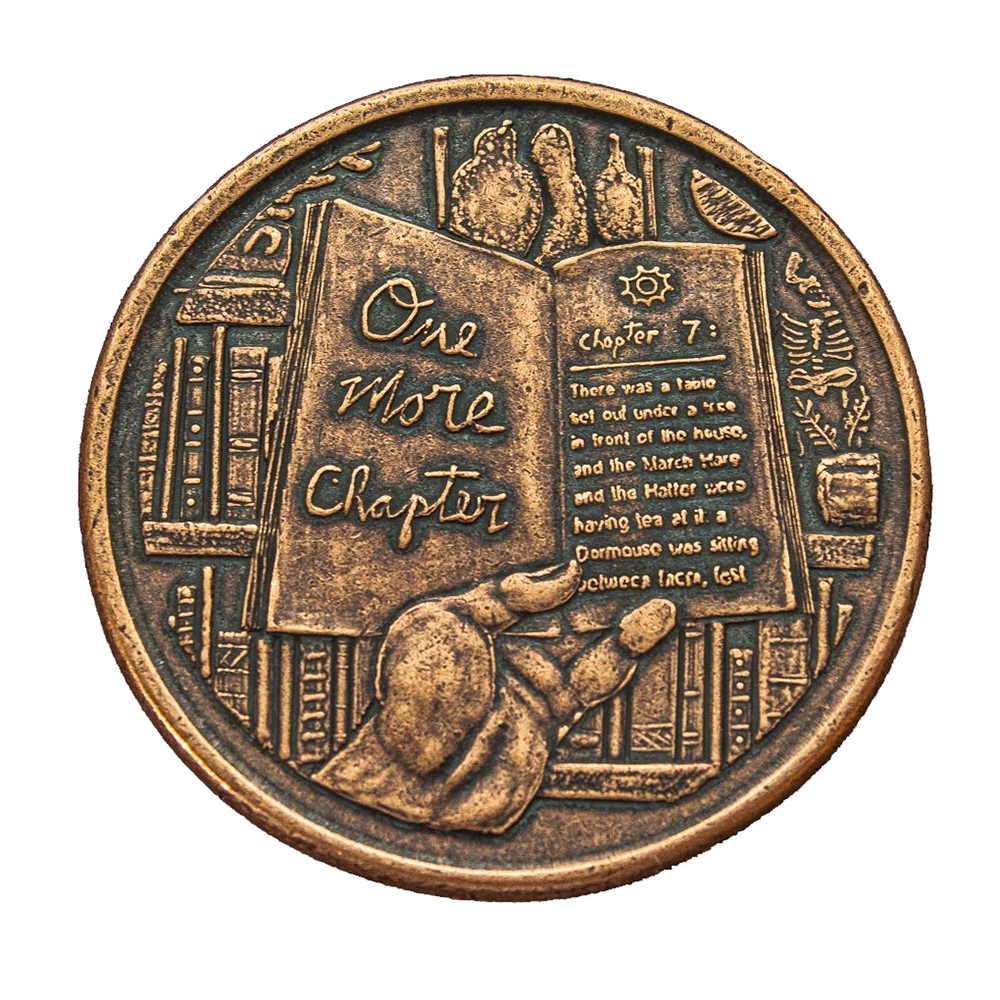 Shire Post Mint Decision Maker Coin - One More Chapter