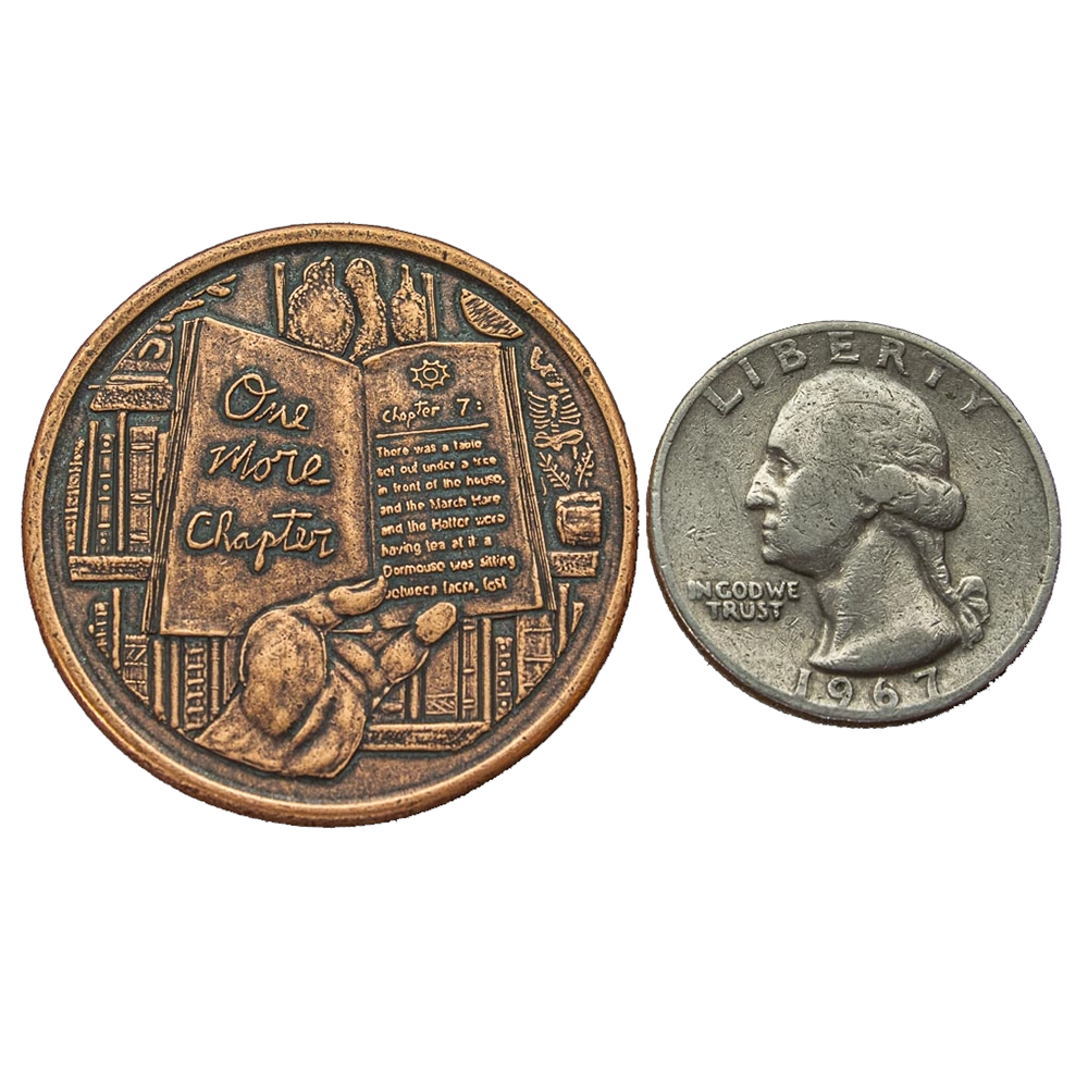 Shire Post Mint Decision Maker Coin - One More Chapter