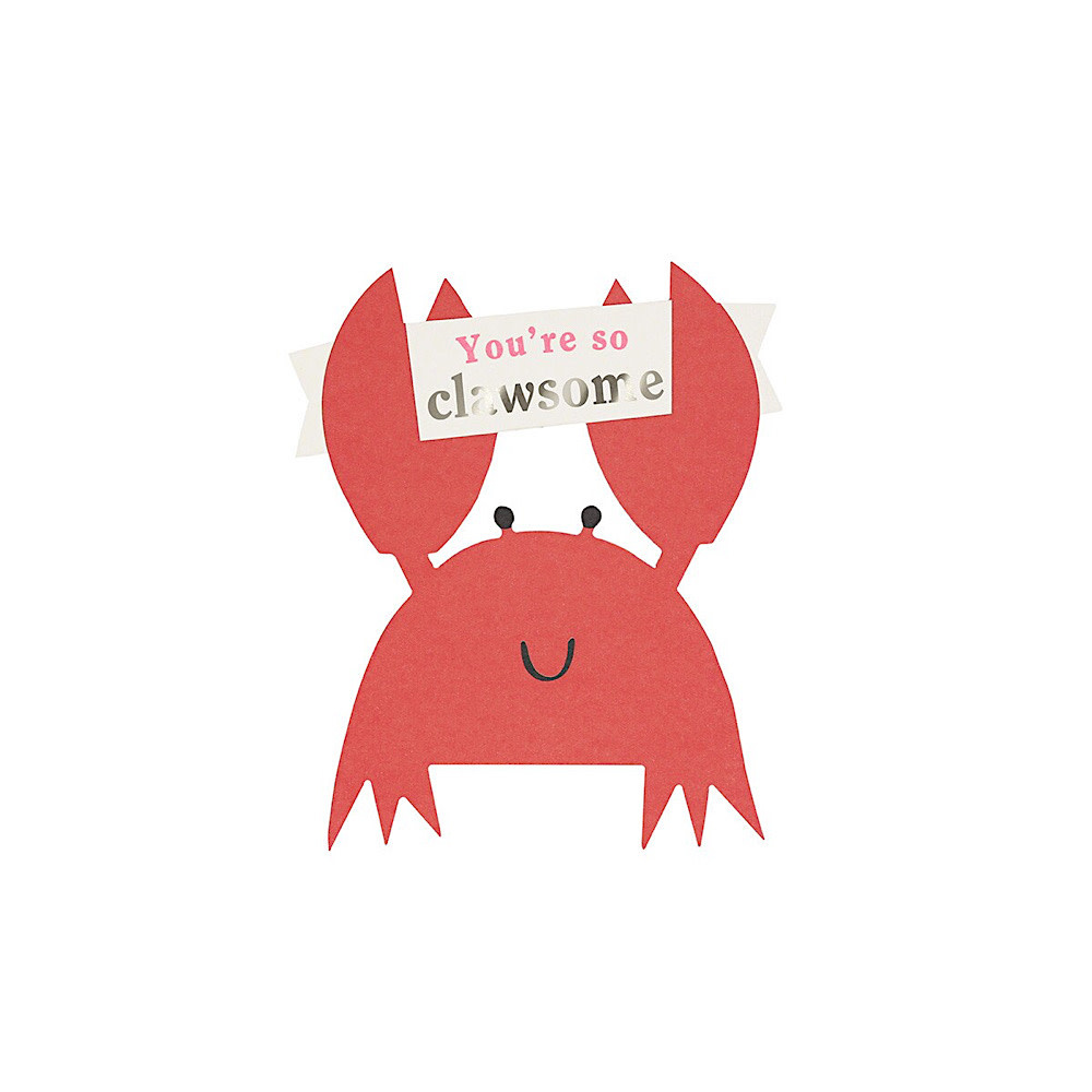 Meri Meri Meri Meri - Kids Valentines Cards & Erasers Set - Under The Sea