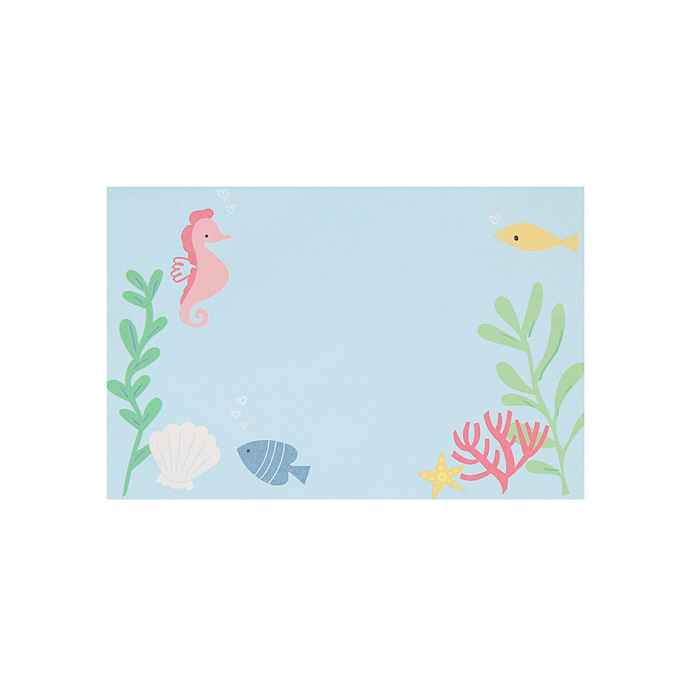 Meri Meri - Kids Valentines Cards & Erasers Set - Under The Sea