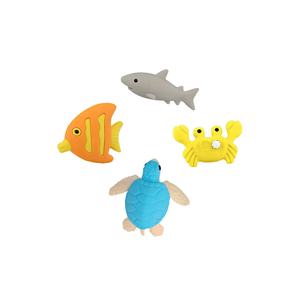 Meri Meri - Kids Valentines Cards & Erasers Set - Under The Sea