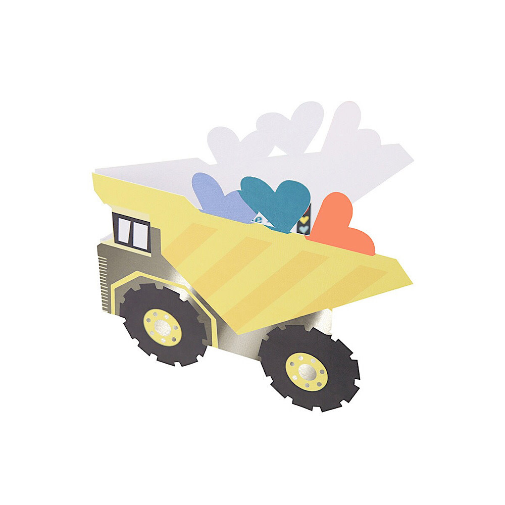 Meri Meri - Kids Valentine's Card Set - Truck