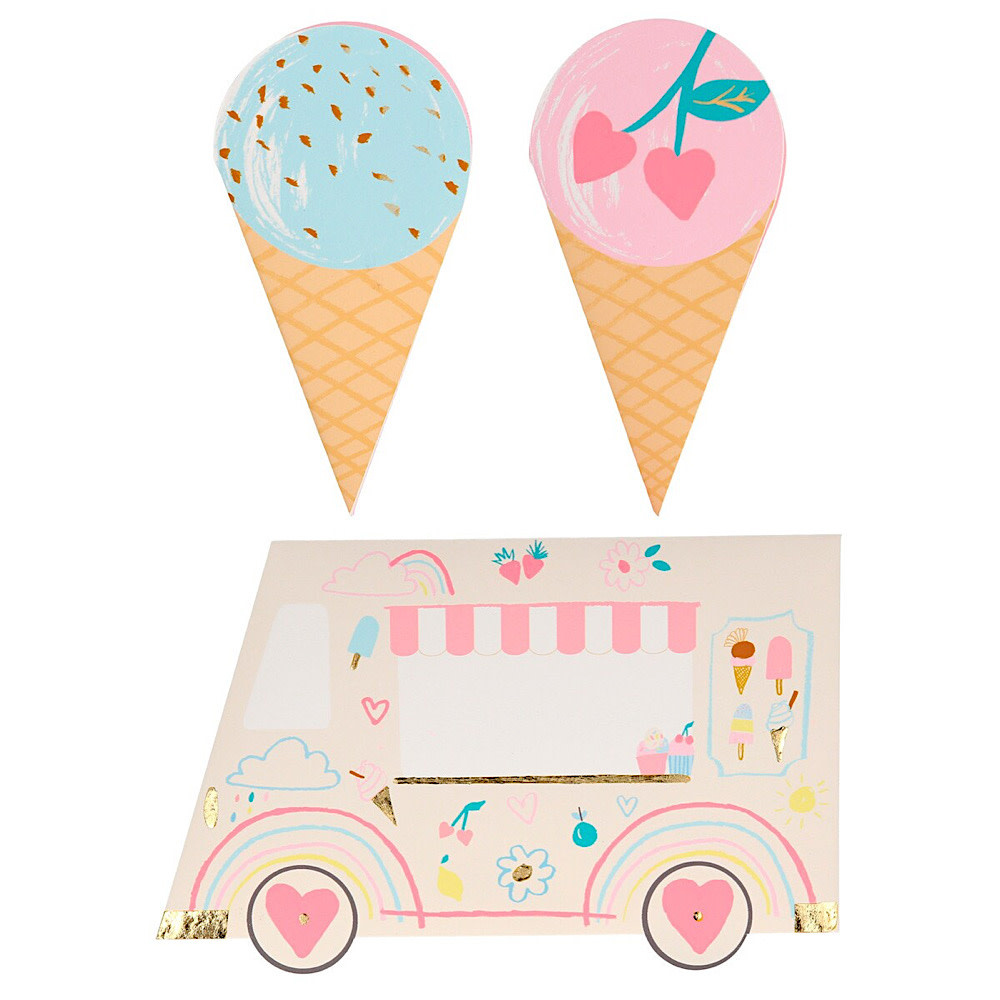 Meri Meri - Ice Cream Valentine's Cards