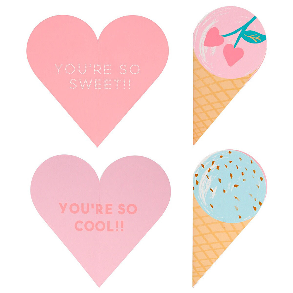 Meri Meri - Ice Cream Valentine's Cards