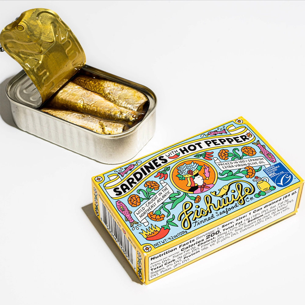 Fishwife - Sardines with Hot Pepper