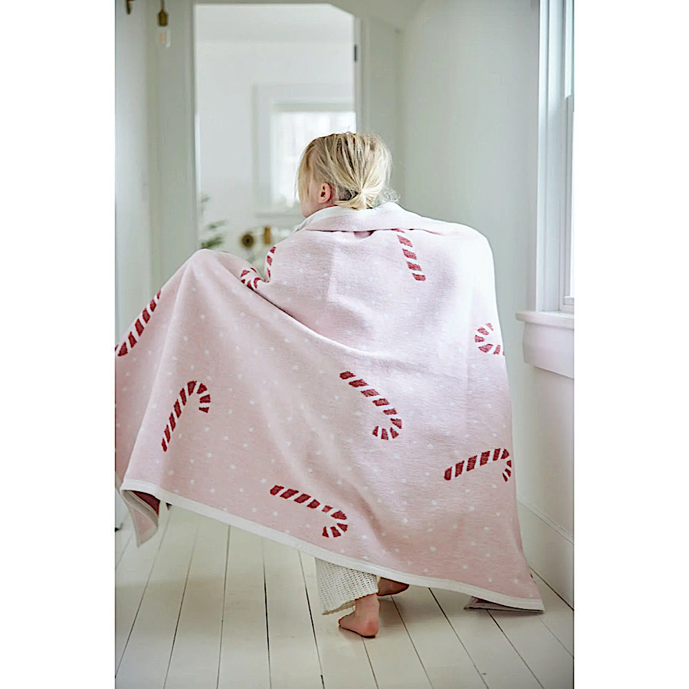 ChappyWrap - Midi Blanket - Candy Canes