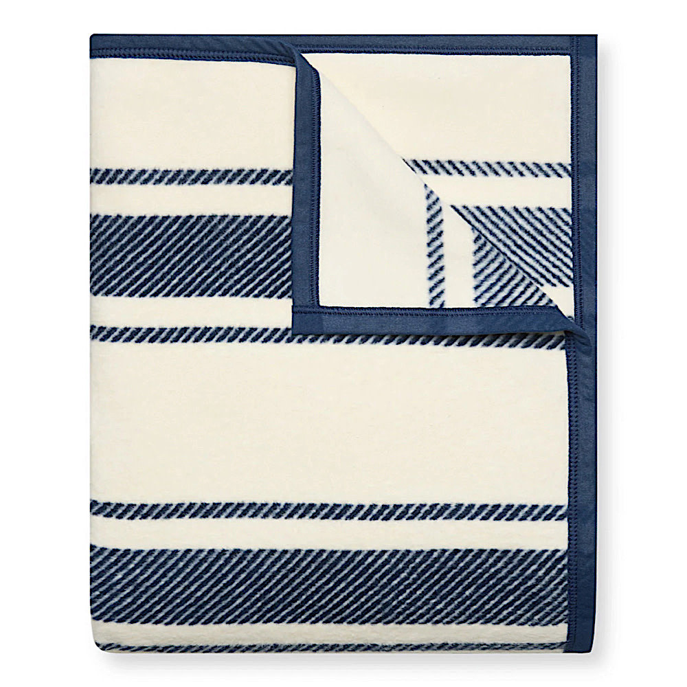 ChappyWrap Original Blanket - Dockside Stripe Navy