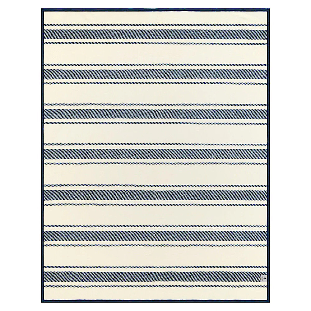 ChappyWrap Original Blanket - Dockside Stripe Navy