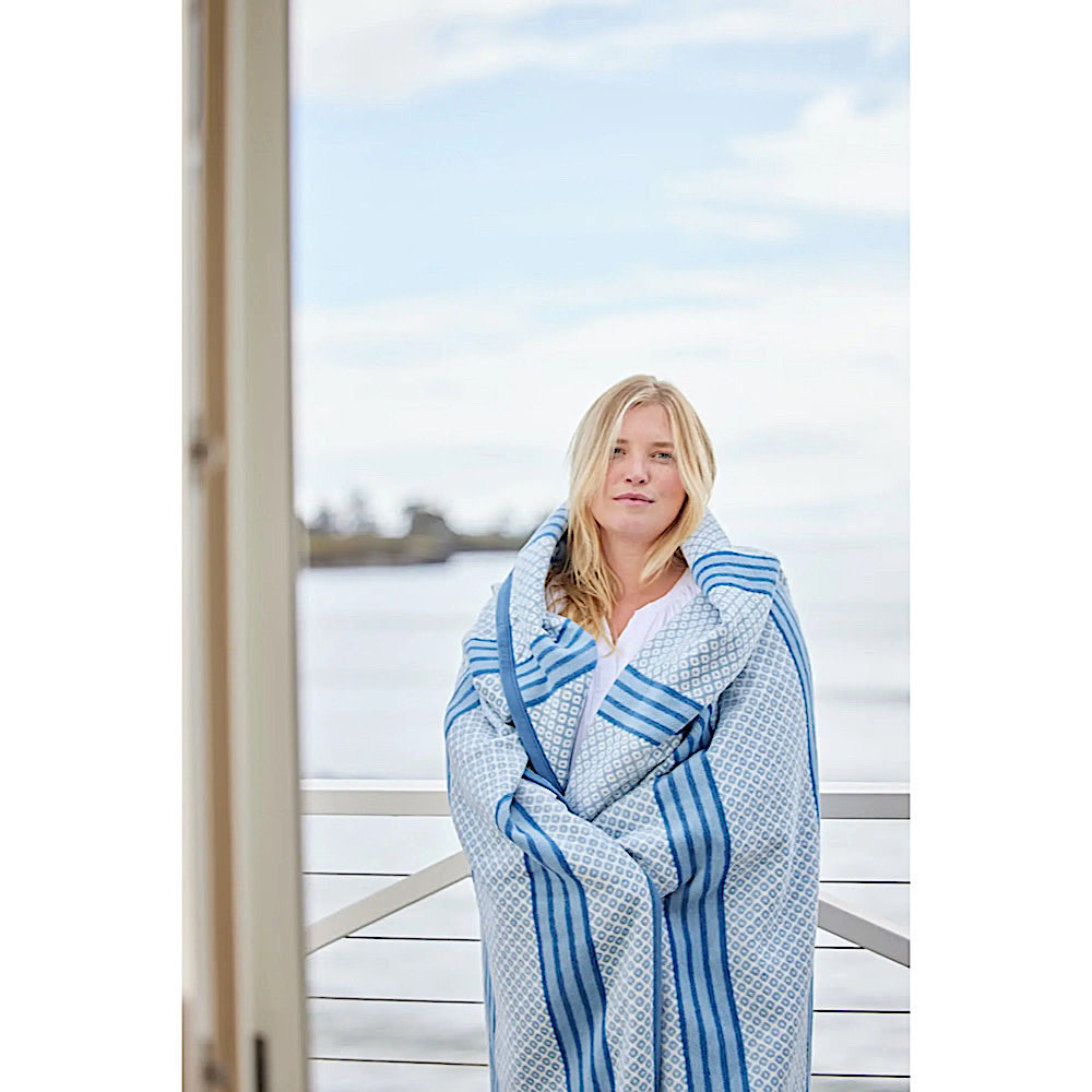 ChappyWrap - Original Blanket - Captain's Classic - Light Blue