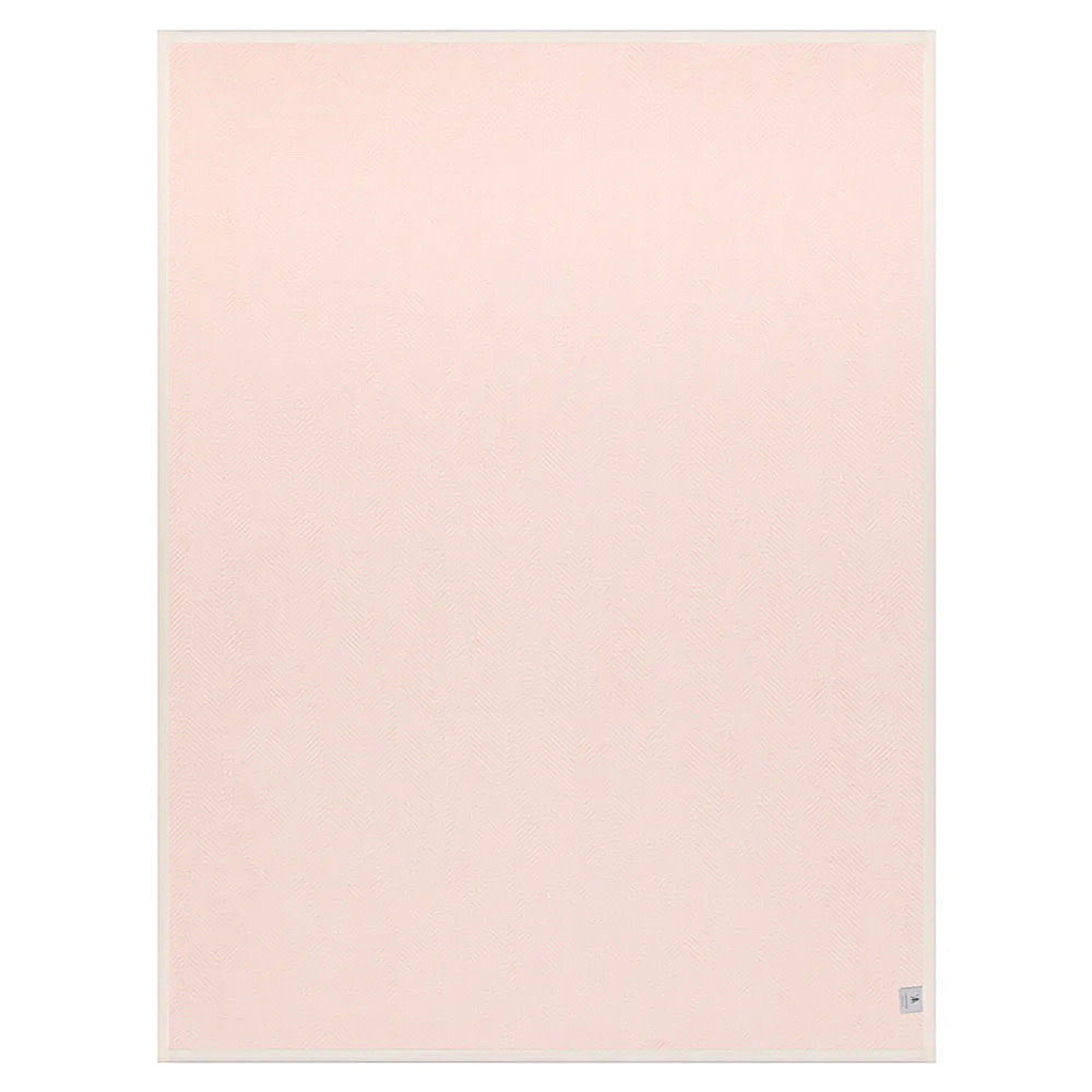 ChappyWrap - Original Blanket - Harborview Herringbone - Blush Pink