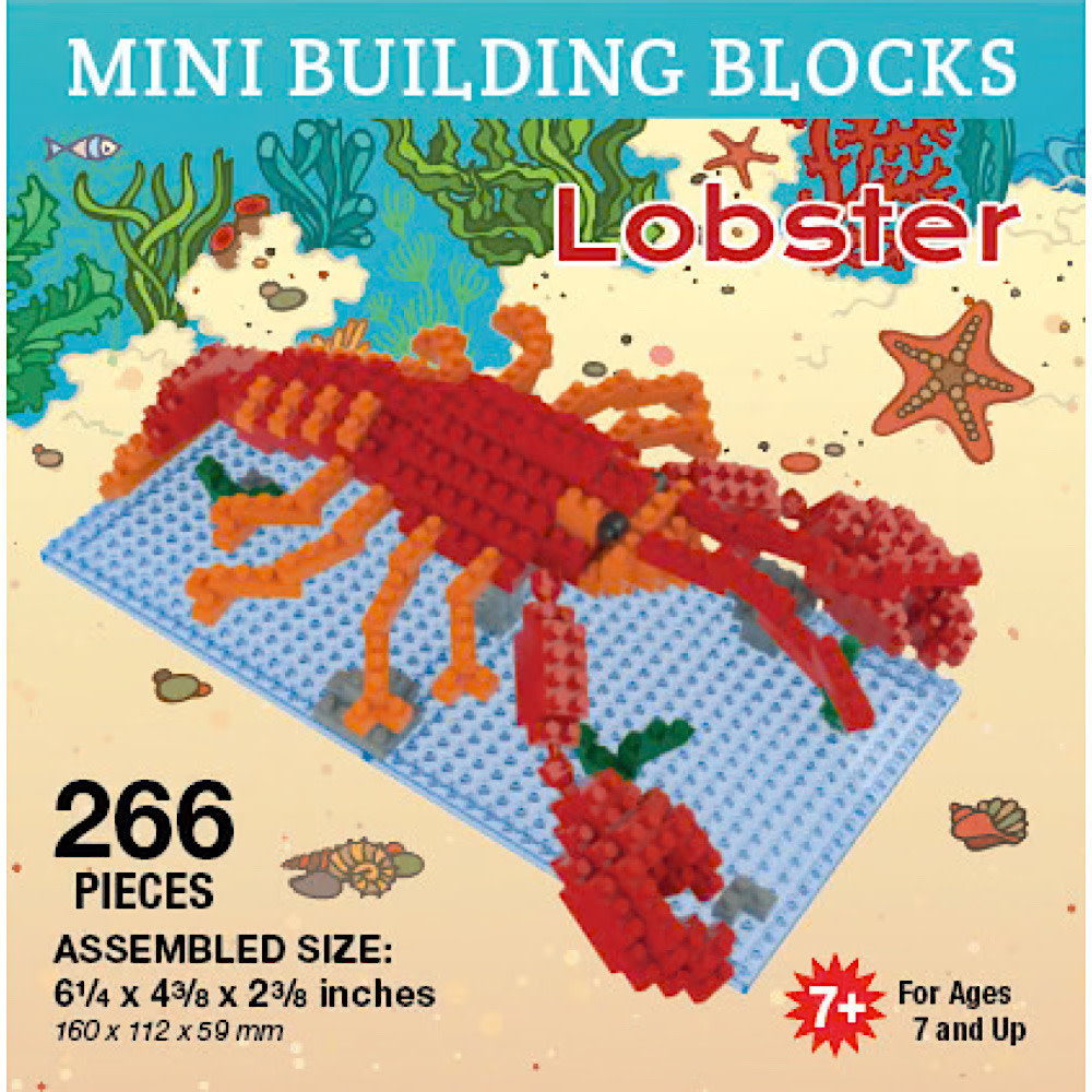 Mini Building Blocks Lobster