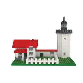 Impact Photographics Mini Building Blocks Nubble Lighthouse