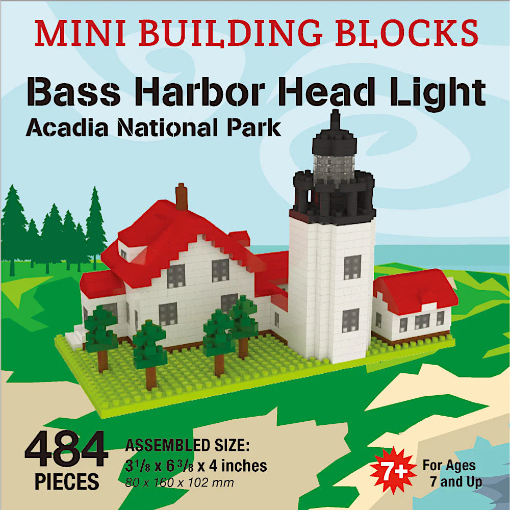 Mini Building Blocks Bass Harbor Head Light