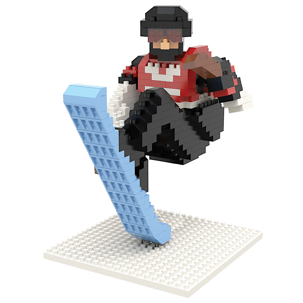 Impact Photographics Mini Building Blocks Snowboarder