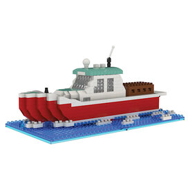 Impact Photographics Mini Building Blocks Lobster Boat