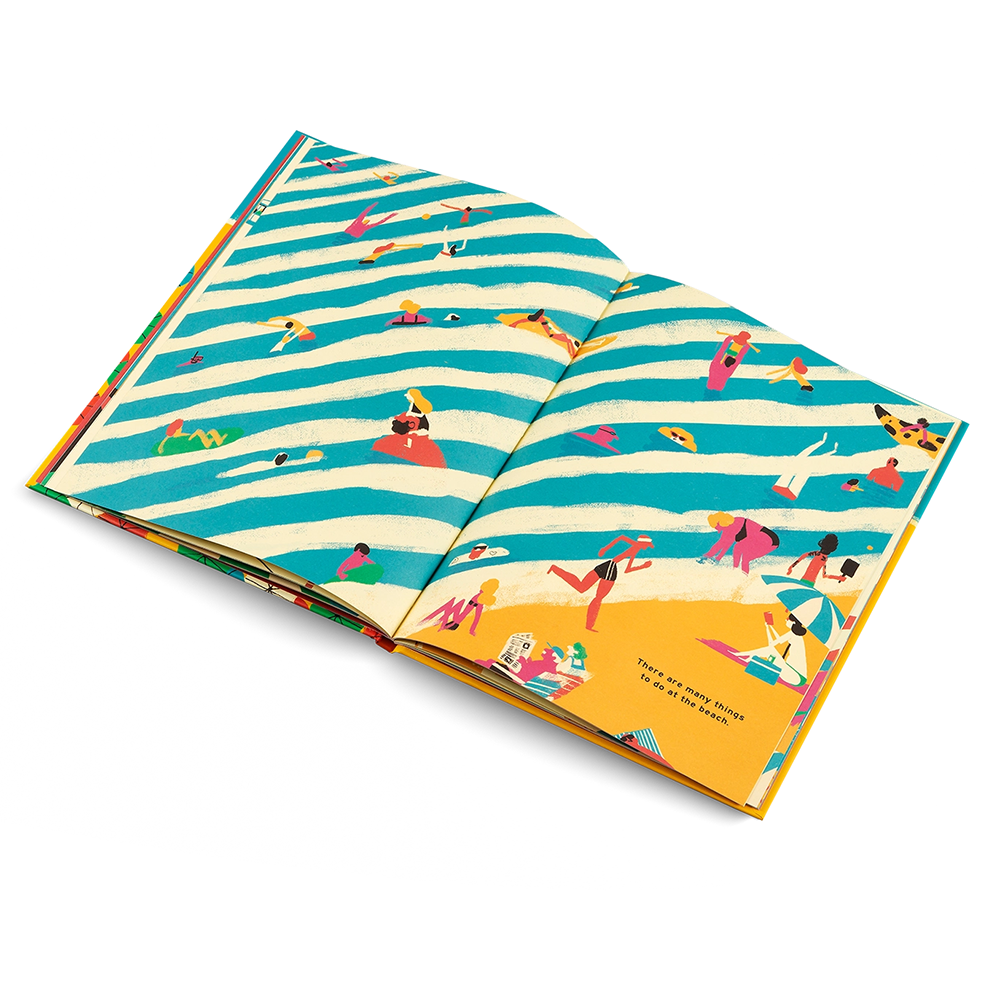 The Beach Hardcover Book