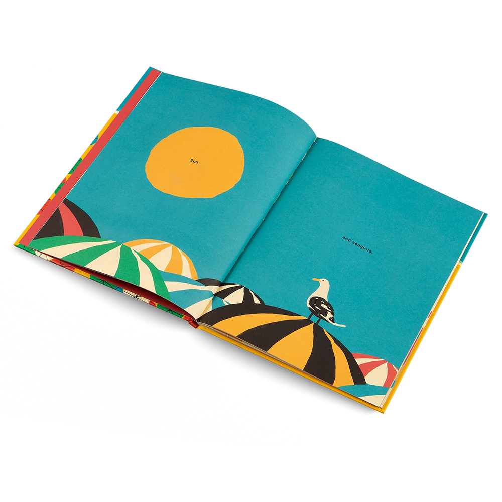 The Beach Hardcover Book