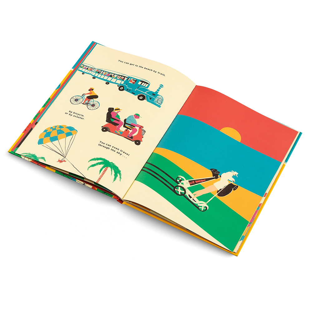 The Beach Hardcover Book