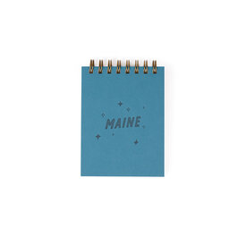 Ruff House Print Shop Mini Jotter Notebook - Maine - Tide Pool