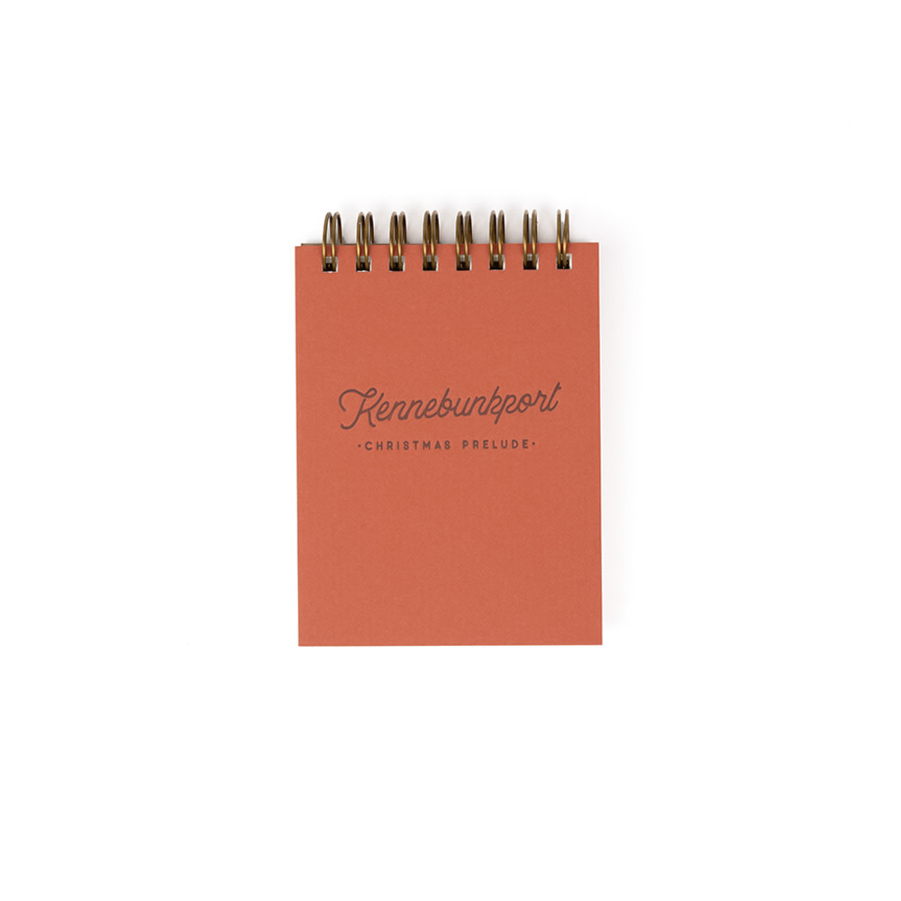 Mini Jotter Notebook - Kennebunkport Prelude - Canyon