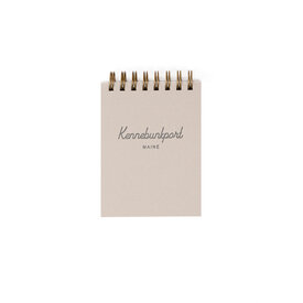 Ruff House Print Shop Custom Mini Jotter Notebook - Kennebunkport - Morning Fog