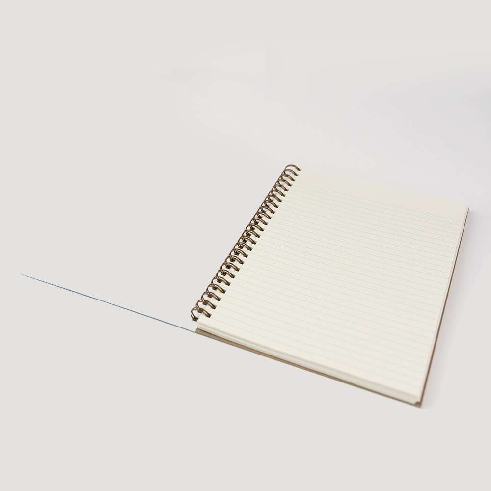 Ruff House Notebook - Kennebunkport Happy Place - Bluebird