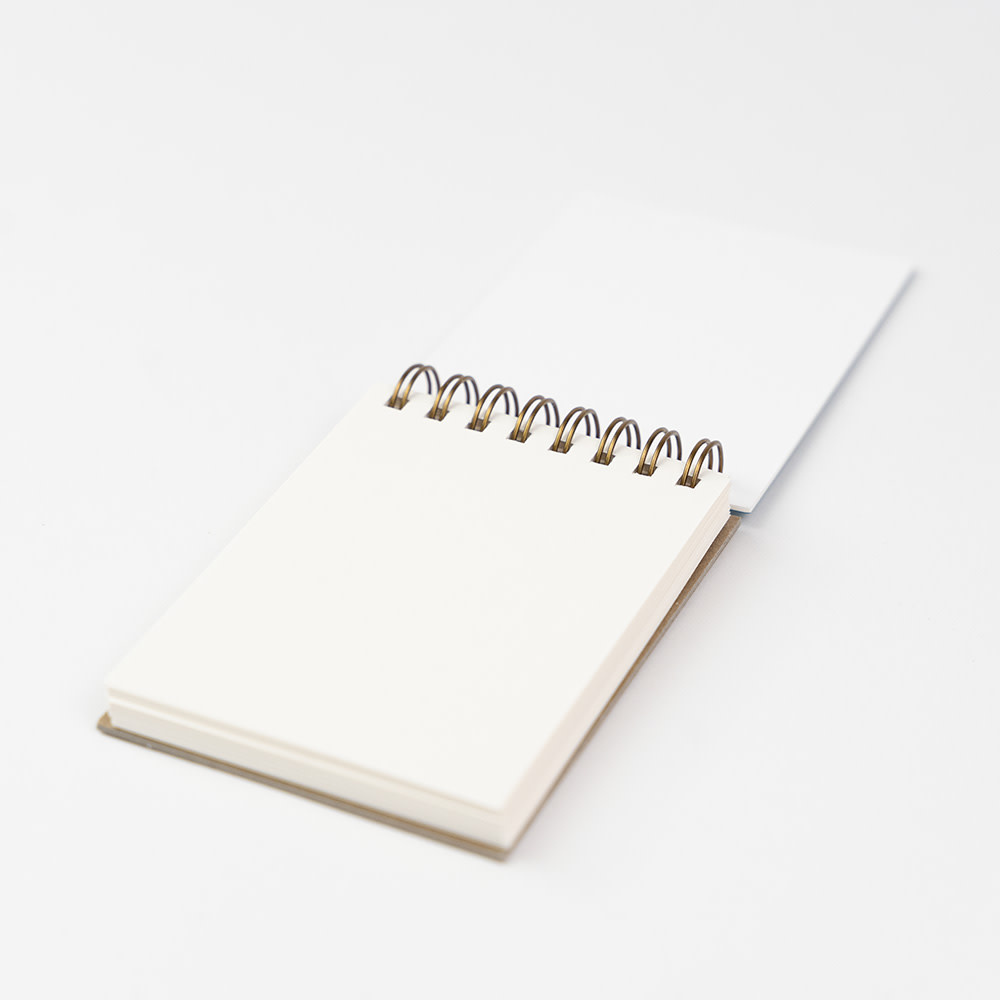Ruff House Mini Jotter Notebook - Kennebunkport Maine - Morning Fog