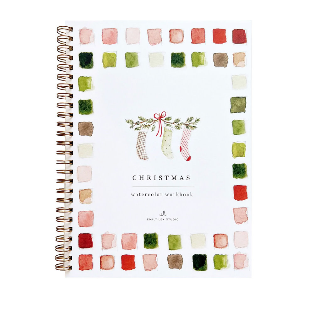 Emily Lex Studio Emily Lex Studio Watercolor Workbook - Christmas