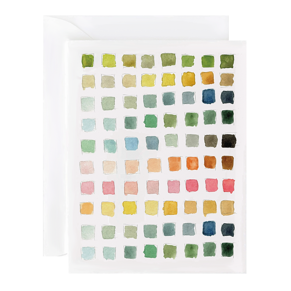 Emily Lex Studio Emily Lex Studio Card - Set of 8 - Paint Swatch