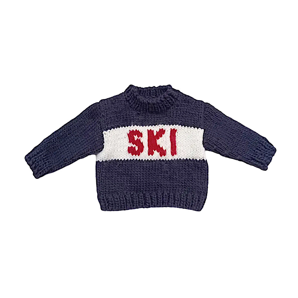 The Blueberry Hill Baby Ski Sweater Navy