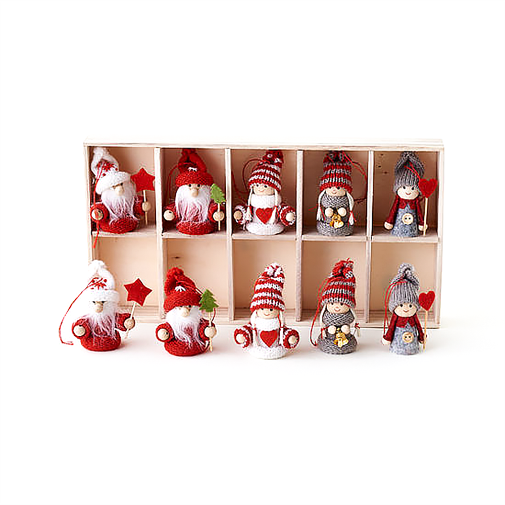 Santa Wizard Ornament - Assorted