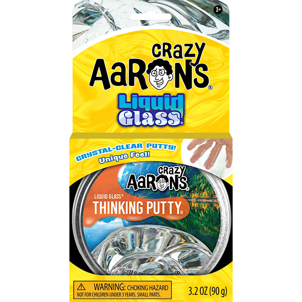 Crazy Aaron's Thinking Putty 4" Liquid Glass
