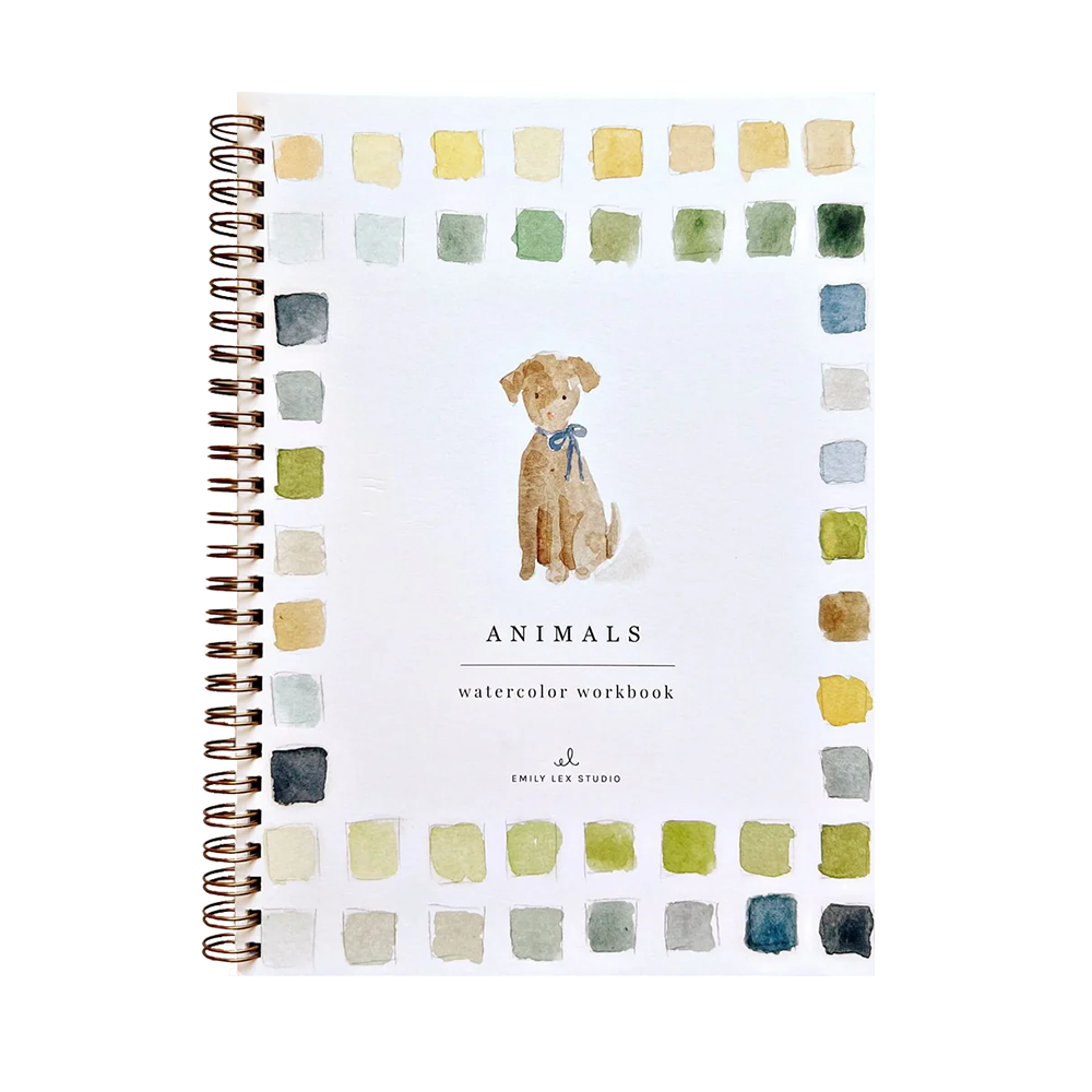 Emily Lex Studio Emily Lex Studio Watercolor Workbook - Animals