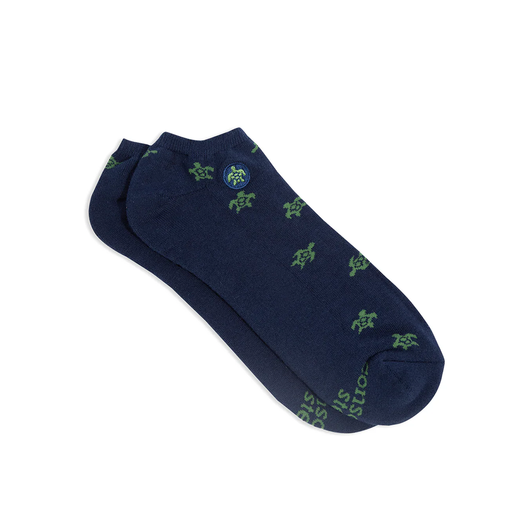 Conscious Step Ankle Socks - Turtles - Small